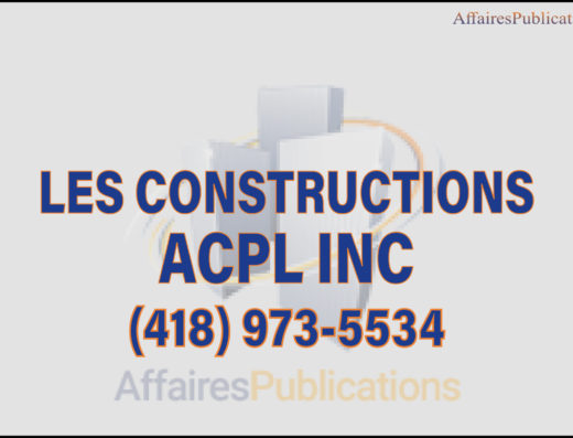 LES CONSTRUCTIONS ACPL INC