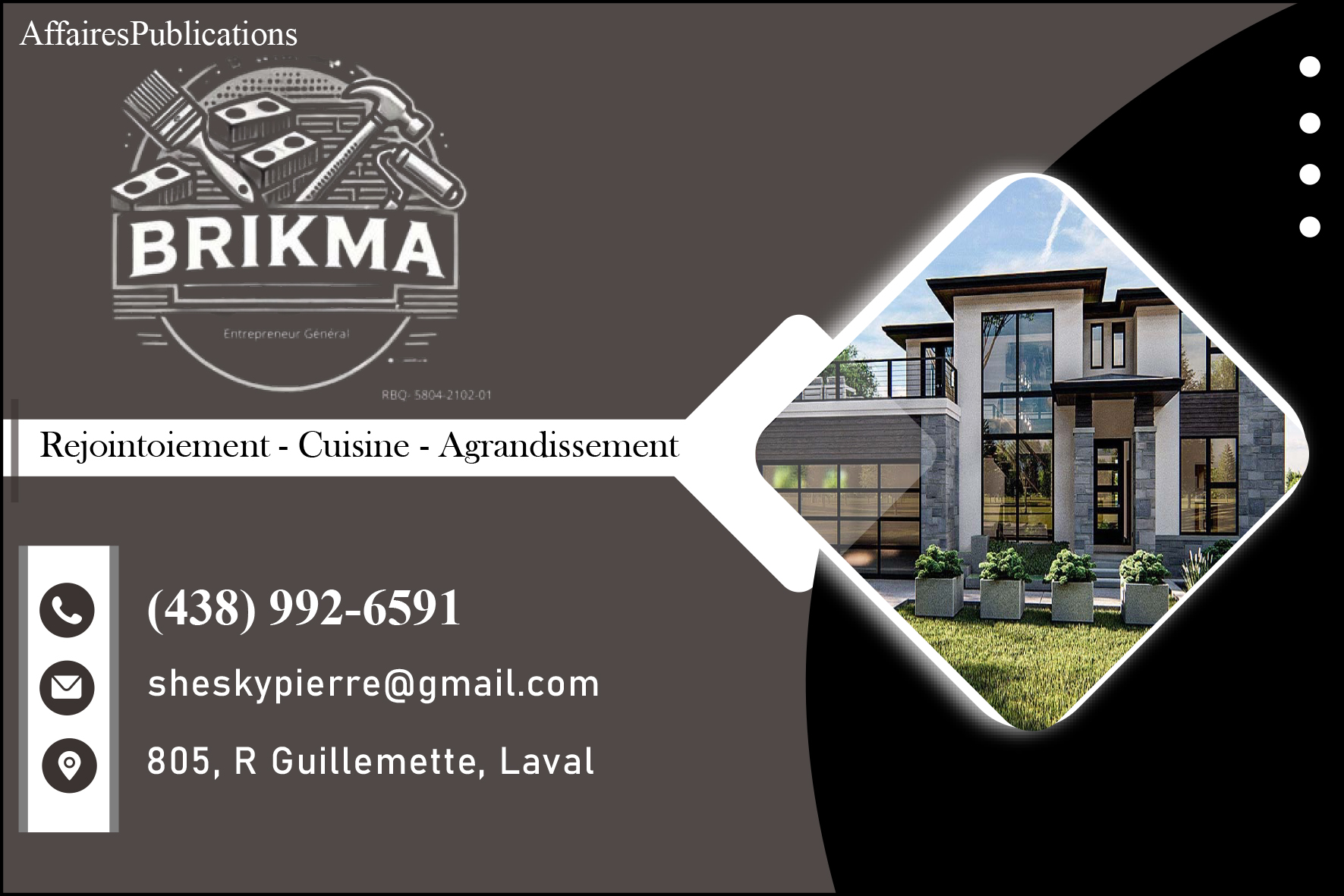 BRIKMA CONSTRUCTION INC