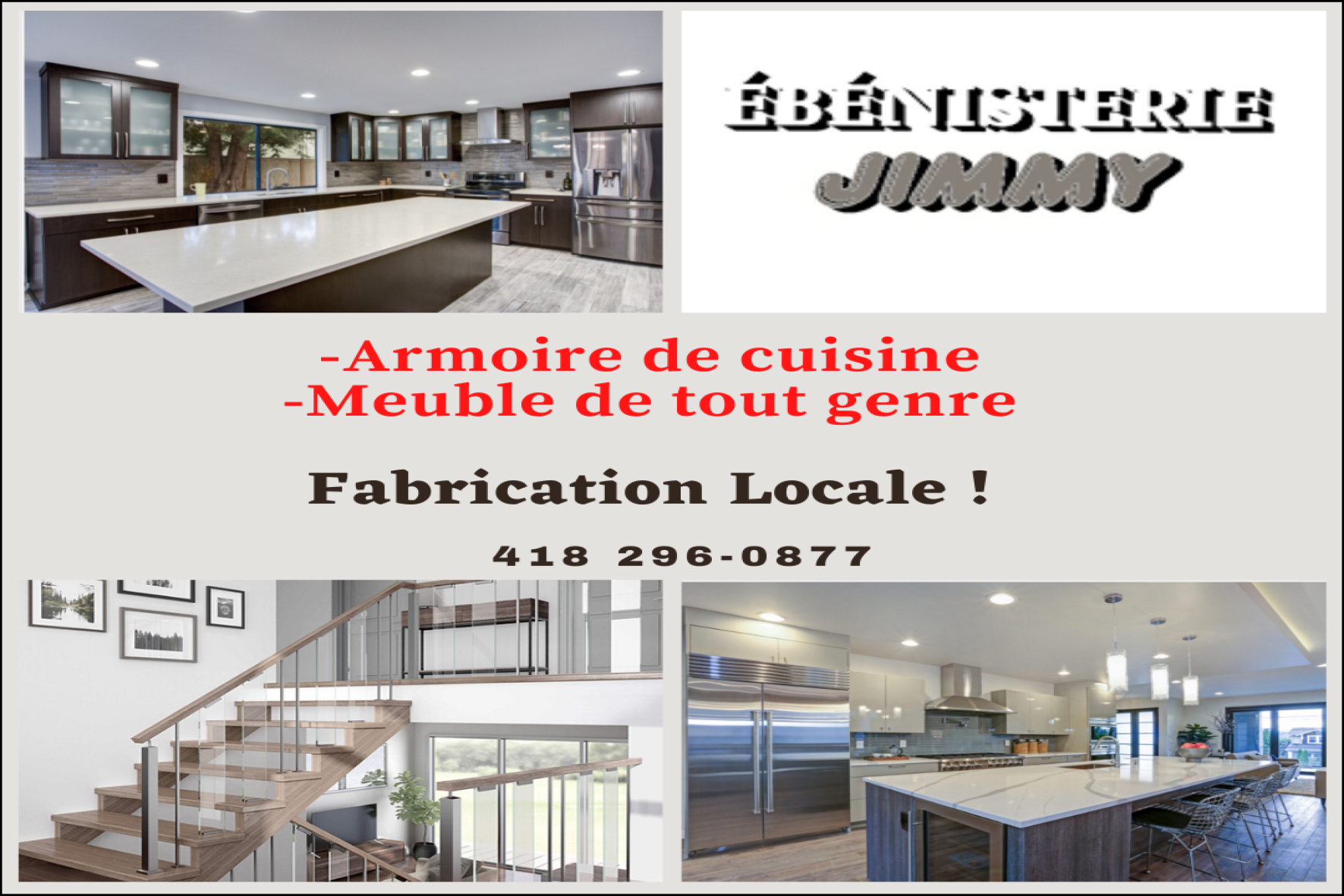 ÉBÉNISTERIE JIMMY INC