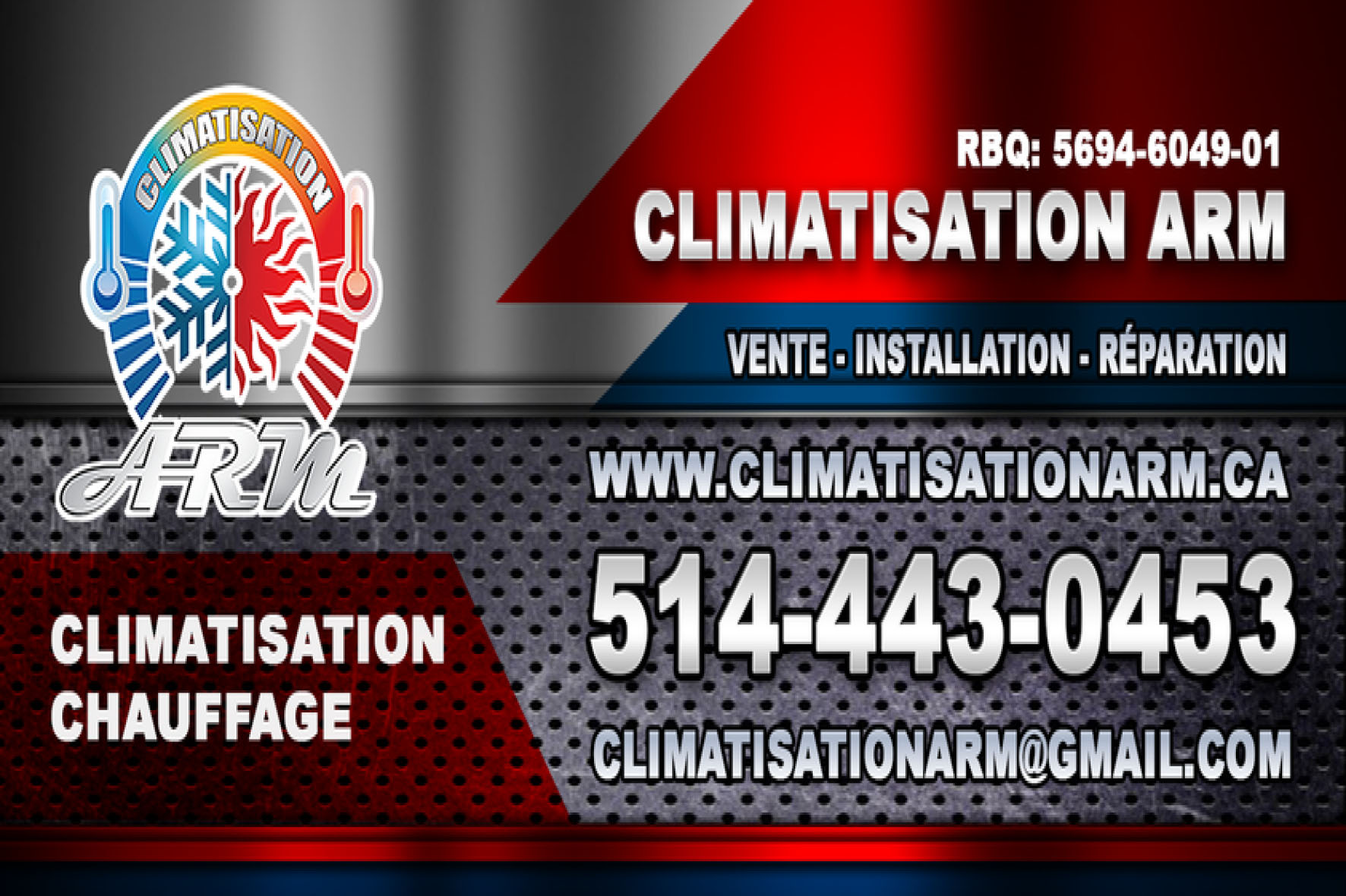 CLIMATISATION ARM