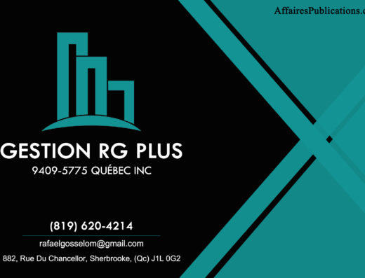 GESTION RG PLUS 9409-5775 QUÉBEC INC