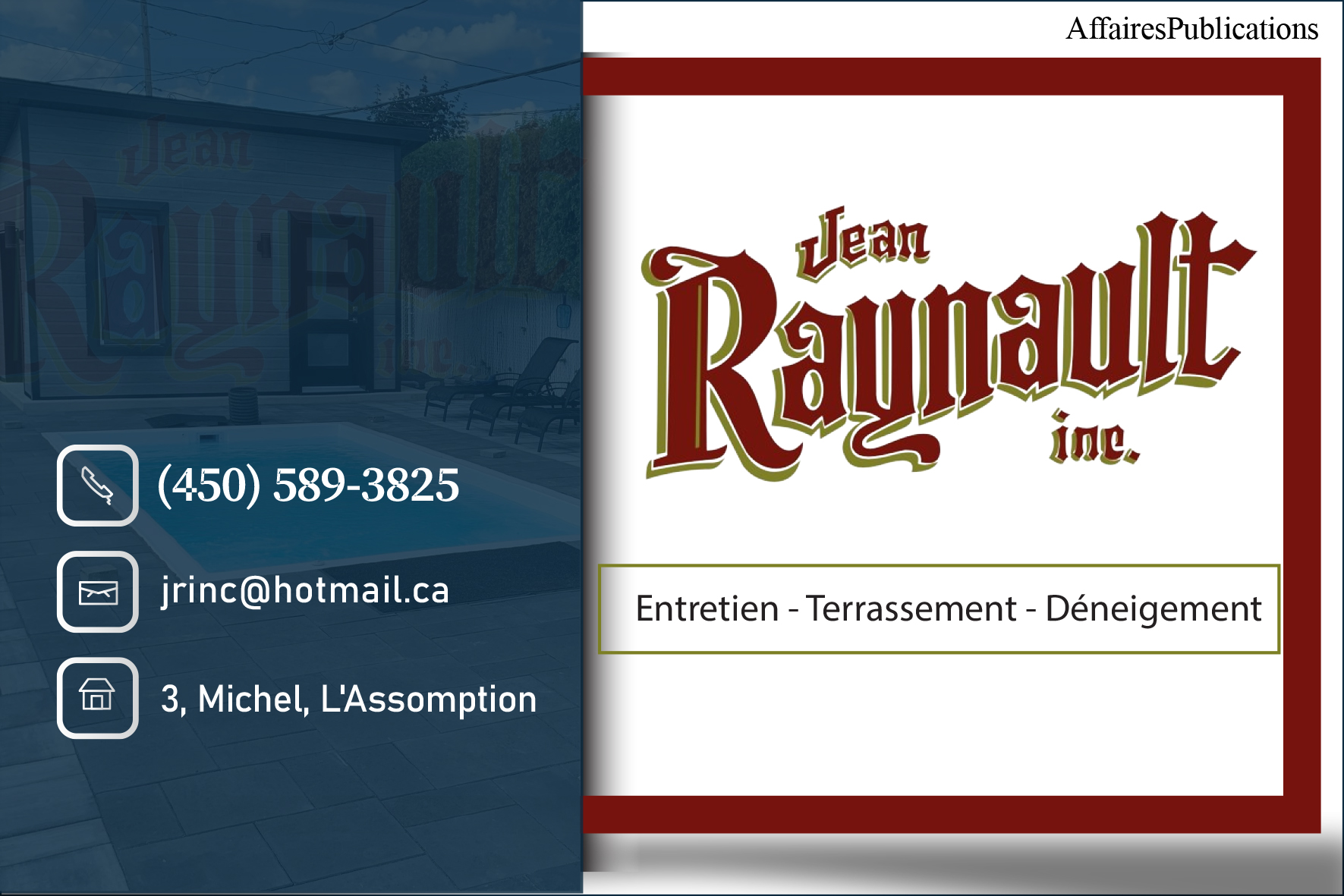 JEAN RAYNAULT INC