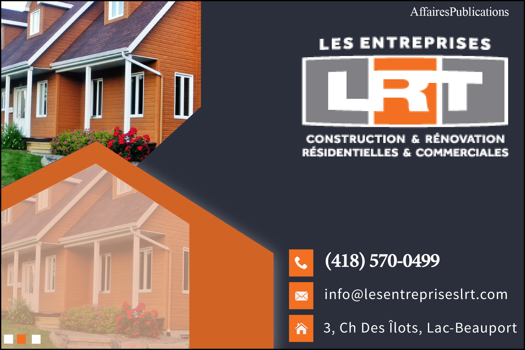 LES ENTREPRISES LRT