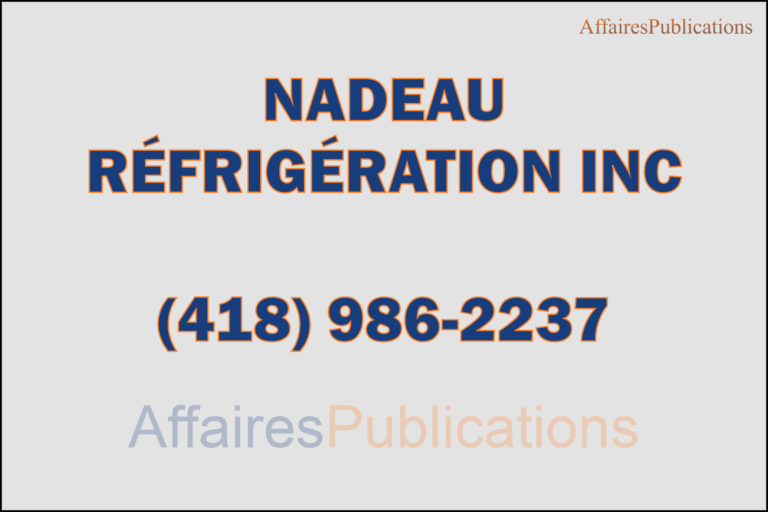 NADEAU RÉFRIGÉRATION INC
