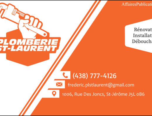 ENTREPRISE DE PLOMBERIE SAINT-LAURENT