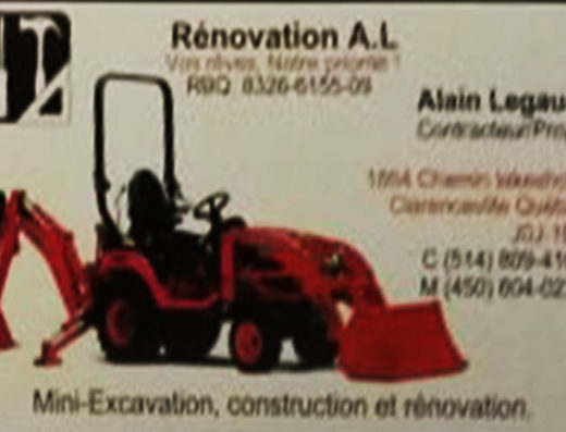 RÉNOVATIONS A. L.