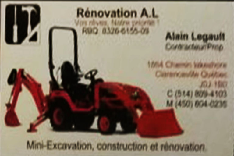 RÉNOVATIONS A. L.