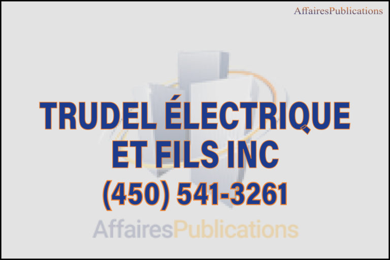 TRUDEL ÉLECTRIQUE ET FILS