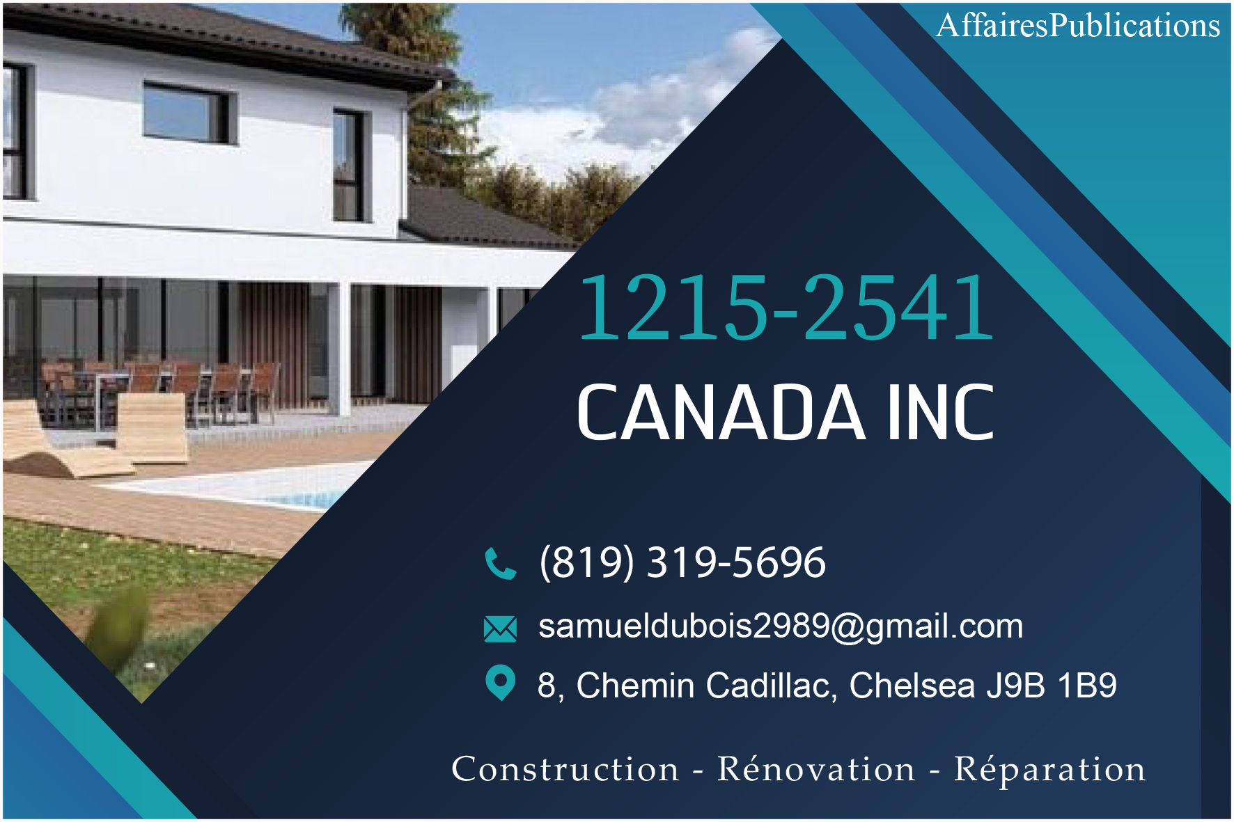 1215-2541 CANADA INC