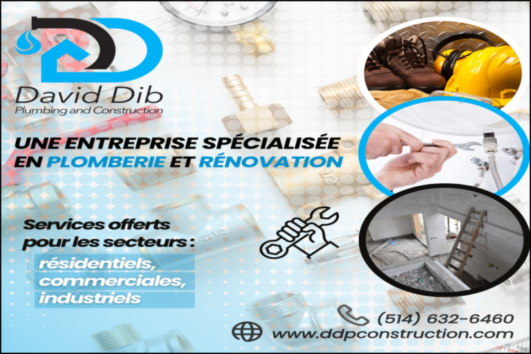 PLOMBERIE ET CONSTRUCTION DAVID DIB