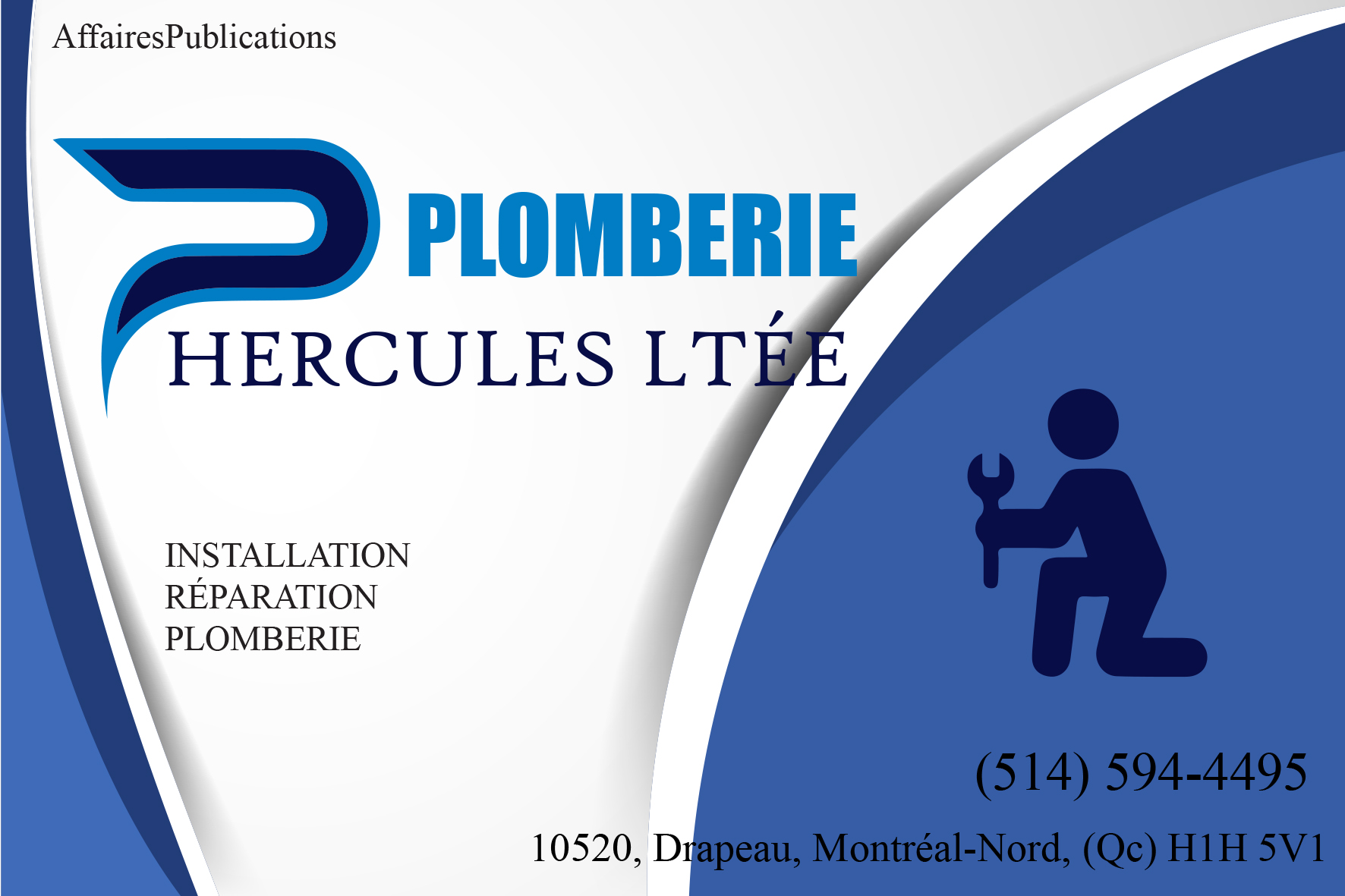 PLOMBERIE HERCULES LTÉE