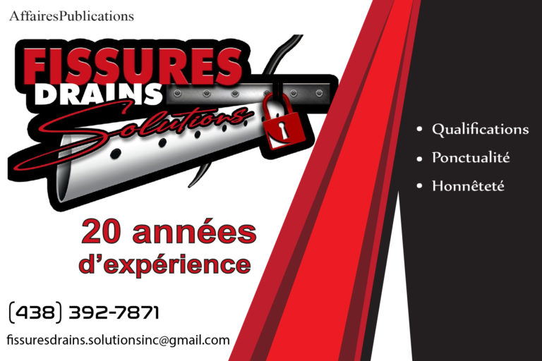 FISSURES DRAINS SOLUTIONS