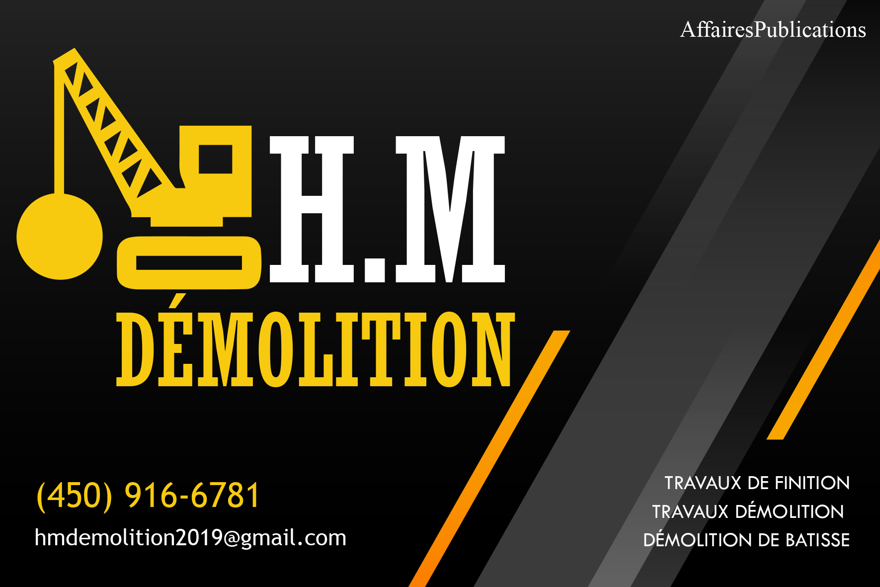 H.M DÉMOLITION INC