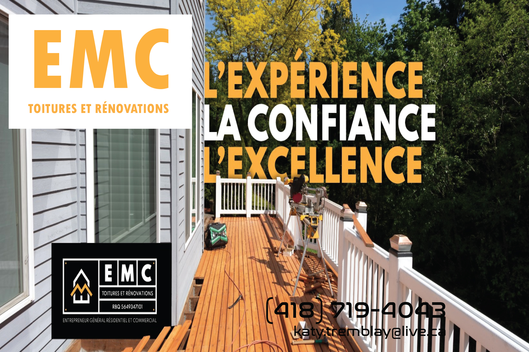 EMC TOITURES ET RÉNOVATIONS