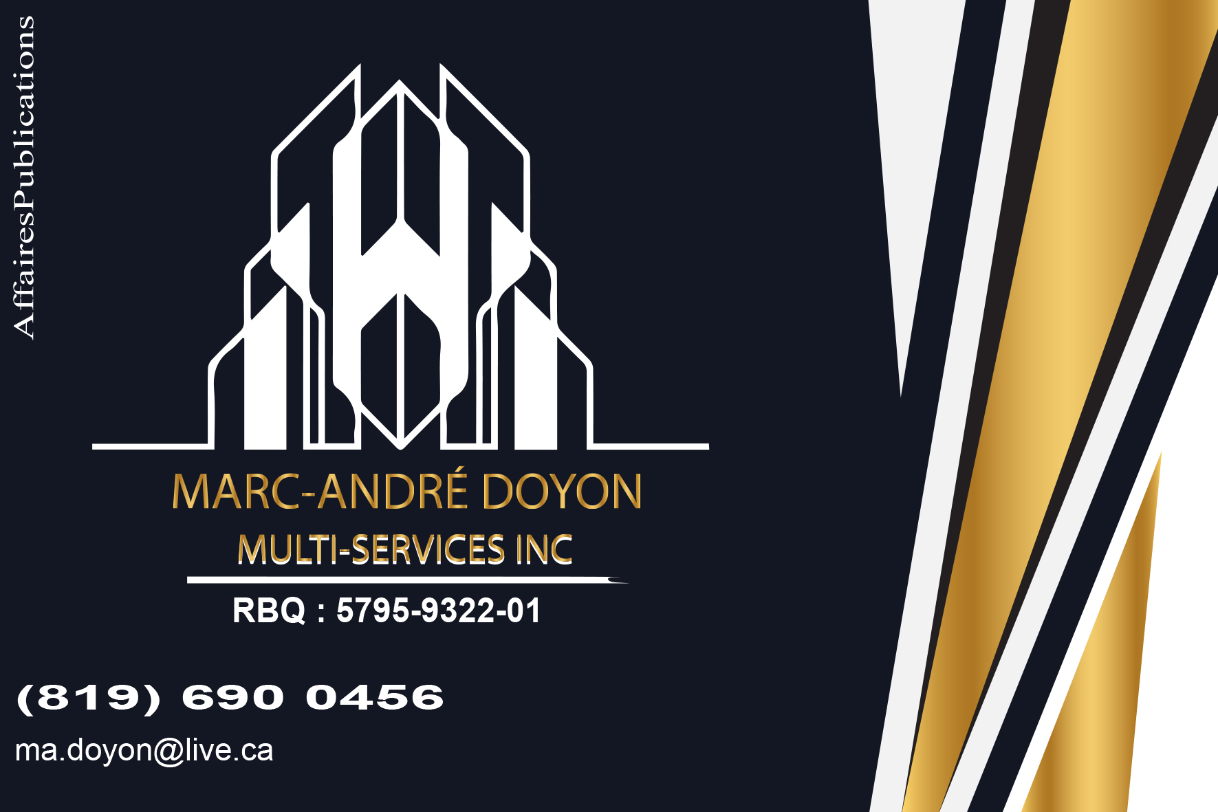 MARC-ANDRÉ DOYON MULTI-SERVICES INC