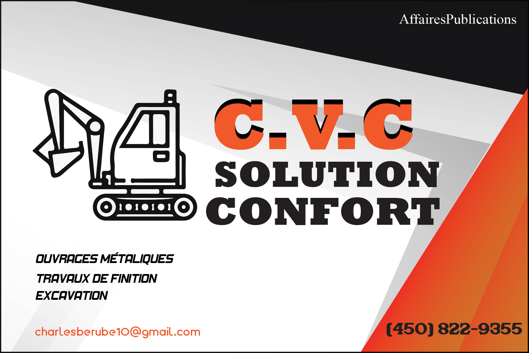 C.V.C. SOLUTION CONFORT INC