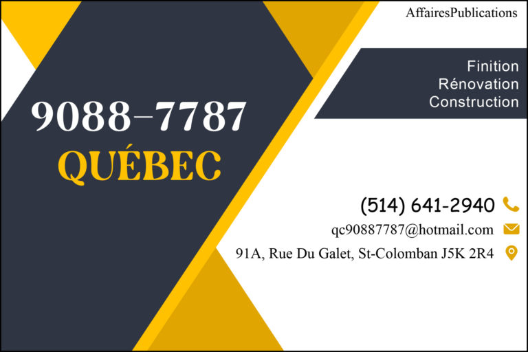 9088-7787 QUÉBEC
