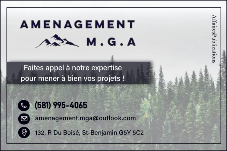AMÉNAGEMENT M.G.A. INC