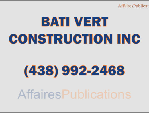 BATI VERT CONSTRUCTION INC