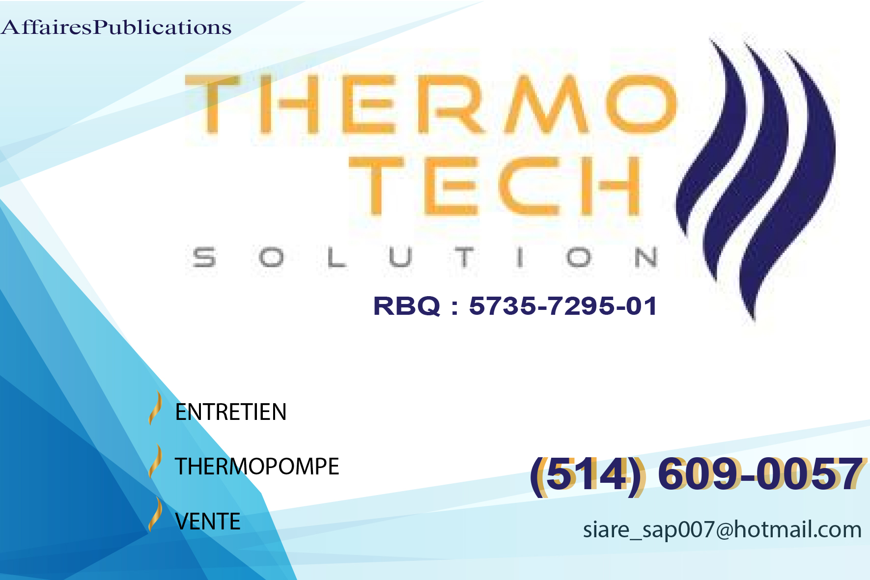 SOLUTION THERMOTECH 9356-2130 QUÉBEC INC