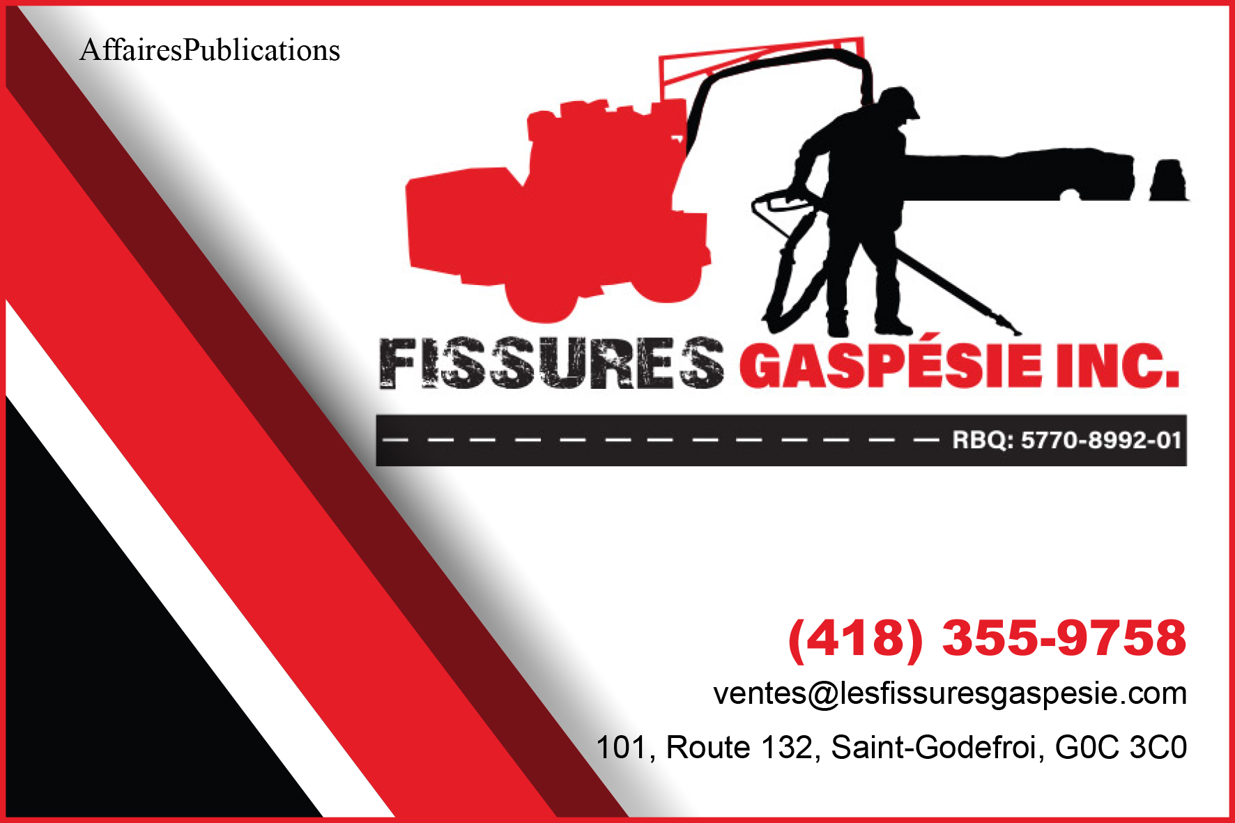 FISSURES GASPÉSIE INC