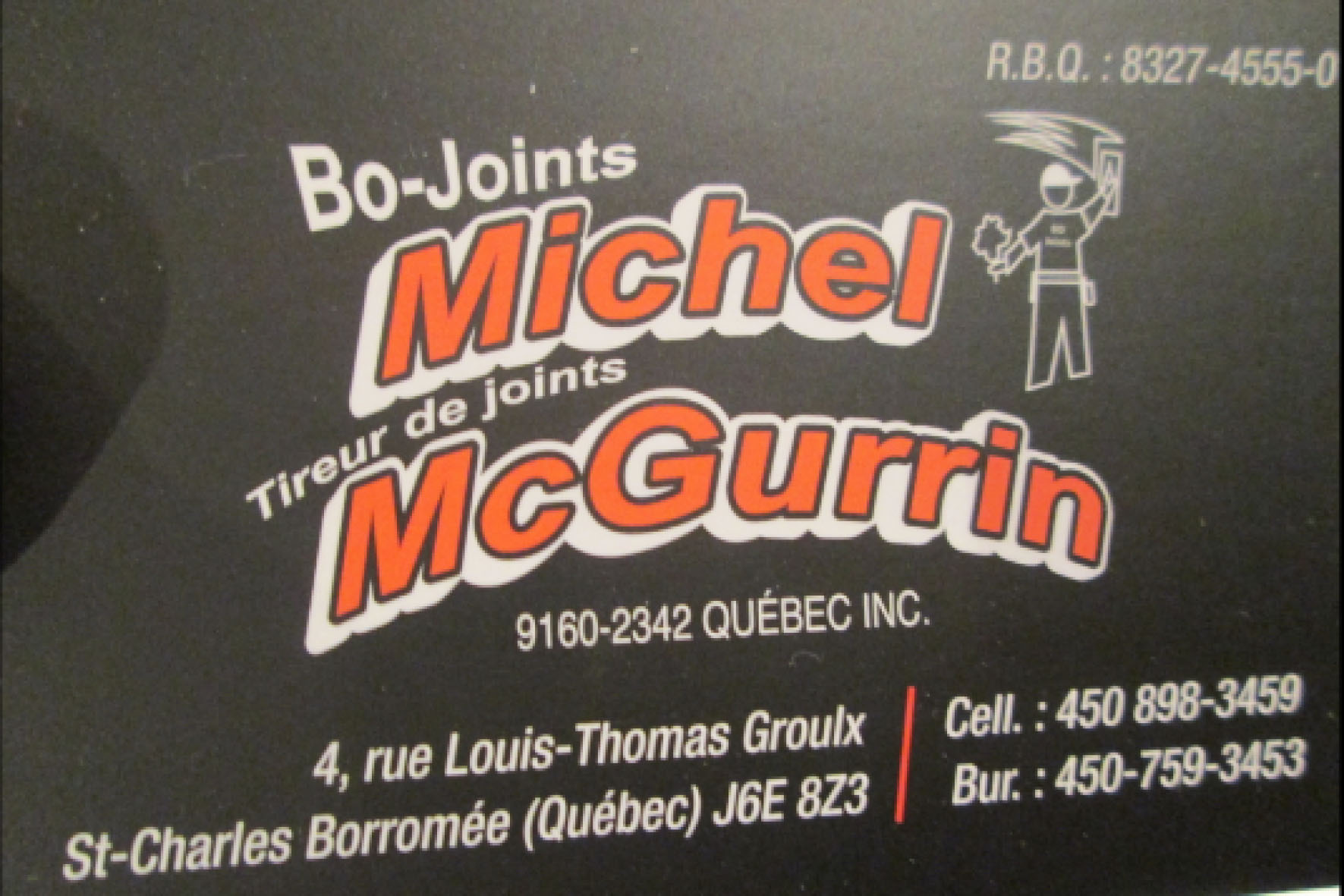 BO-JOINTS MICHEL MC GURRIN INC