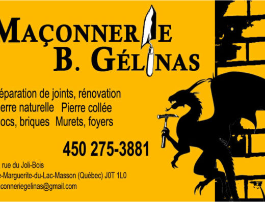 MAÇONNERIE B-GÉLINAS INC