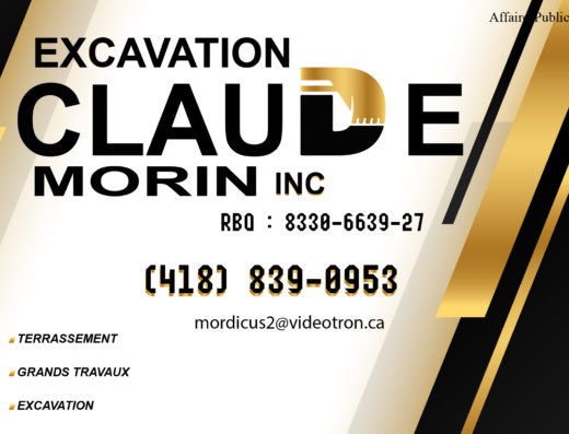 EXCAVATION CLAUDE MORIN INC