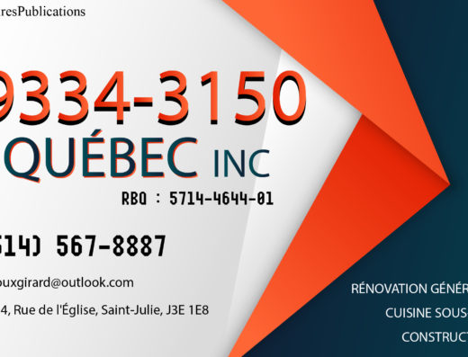 9334-3150 QUÉBEC INC