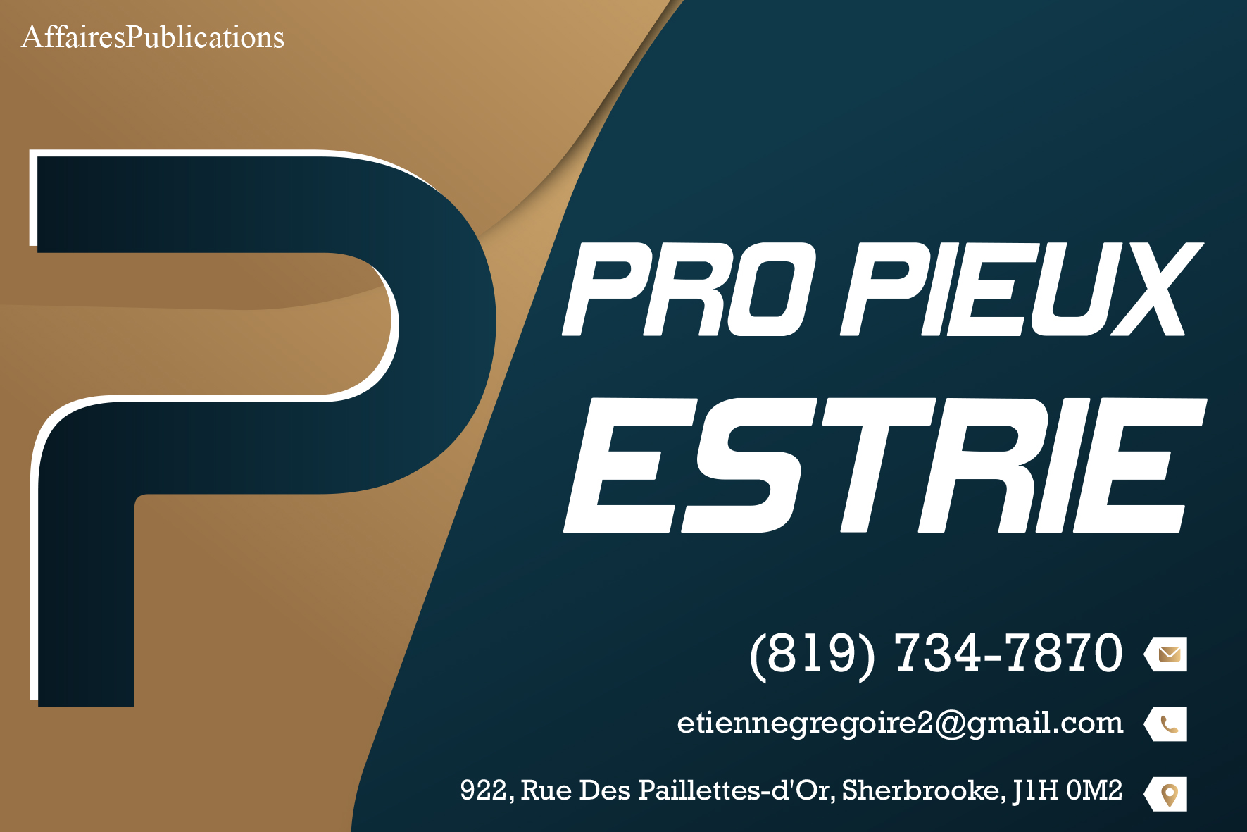 PRO PIEUX ESTRIE INC
