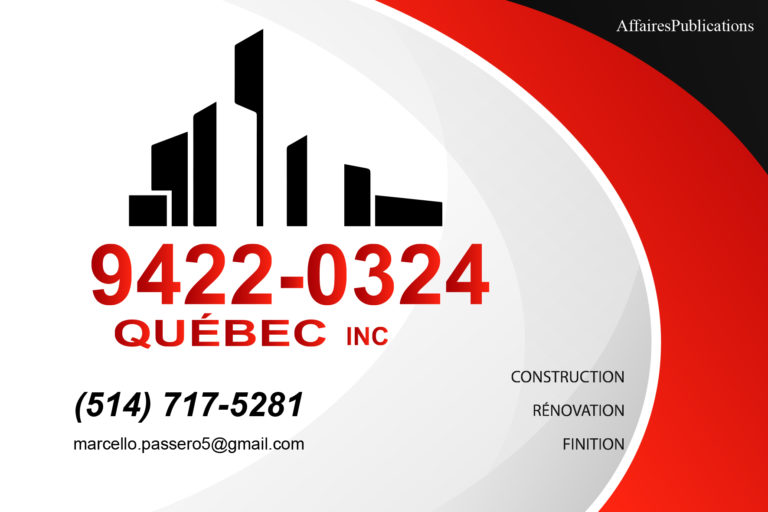 9422-0324 QUÉBEC INC