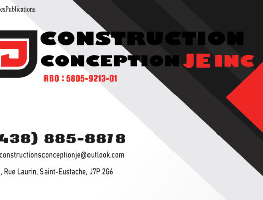 CONSTRUCTION CONCEPTION JE INC