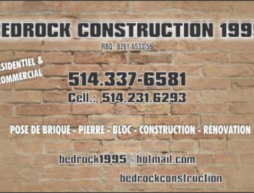 BEDROCK CONSTRUCTION 1995