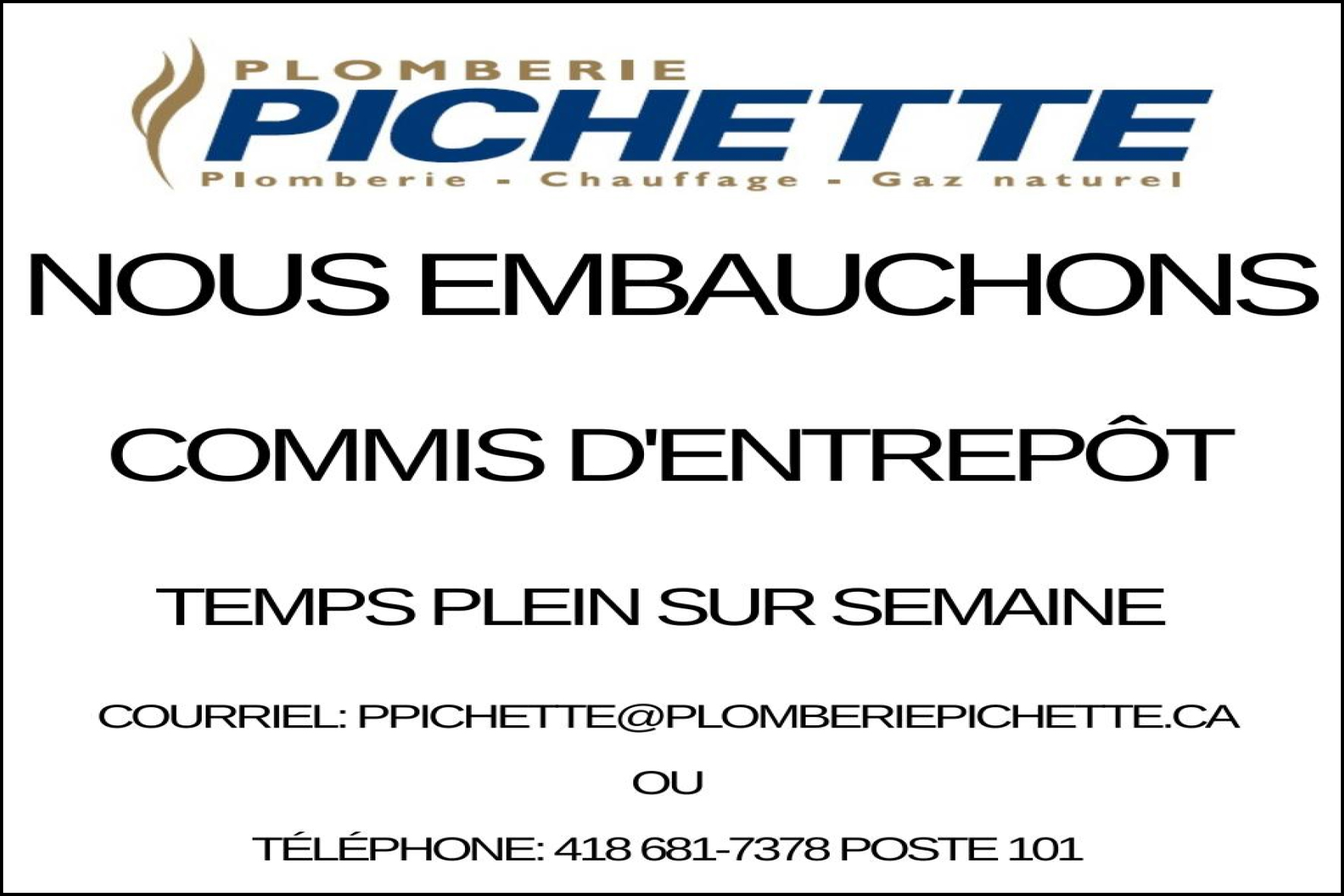 PLOMBERIE PICHETTE INC