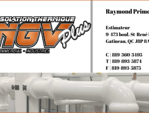 ISOLATION THERMIQUE NGV PLUS 10139688 CANADA INC