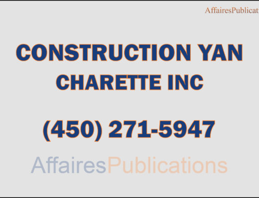 CONSTRUCTION YAN CHARETTE INC