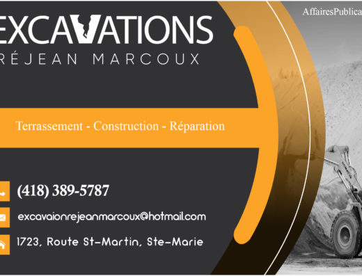 EXCAVATIONS RÉJEAN MARCOUX