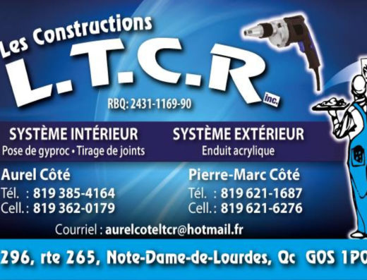 LES CONSTRUCTIONS LTCR INC