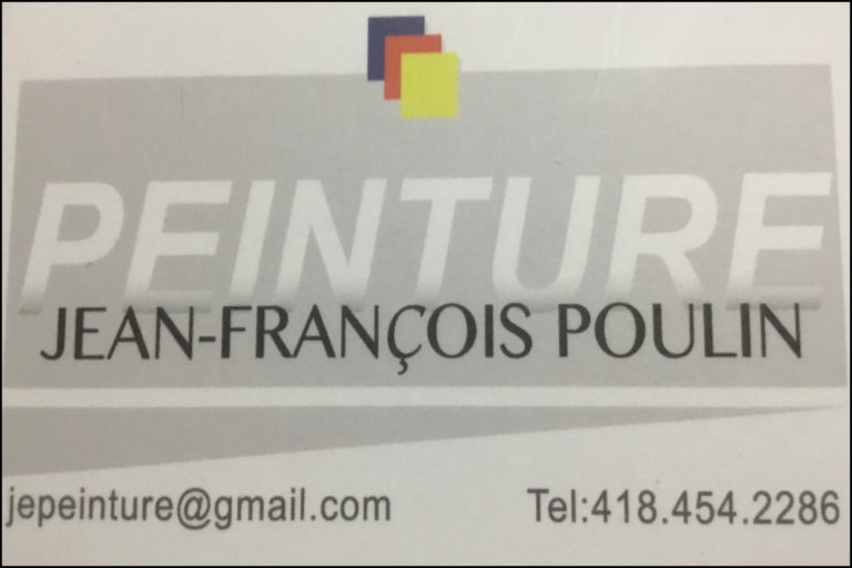 PEINTURE JEAN-FRANÇOIS POULIN