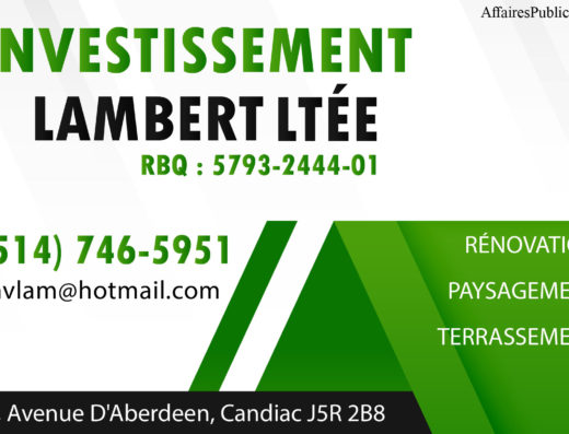 INVESTISSEMENT LAMBERT LTÉE