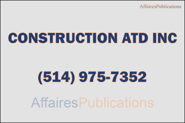 CONSTRUCTION ATD INC