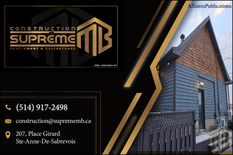 CONSTRUCTION SUPRÊME MB INC