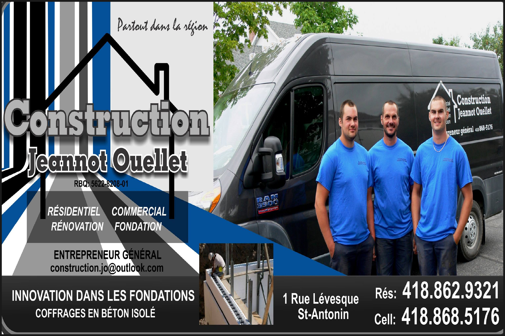 CONSTRUCTION JEANNOT OUELLET  9230-7065 QUÉBEC INC