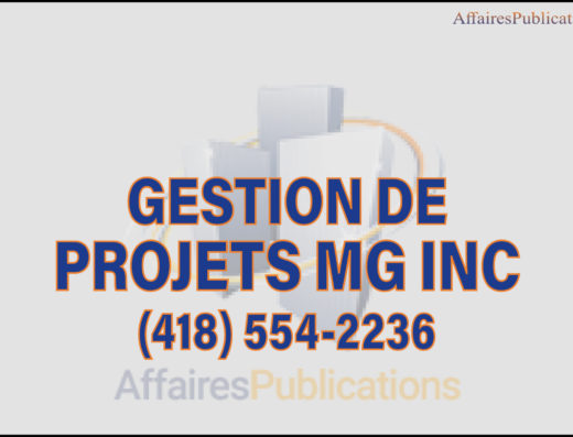 GESTION DE PROJETS MG INC