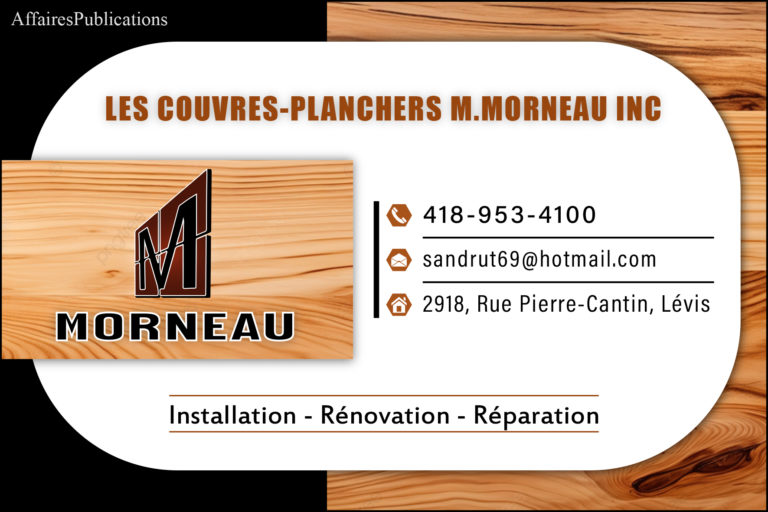 LES COUVRES-PLANCHERS M. MORNEAU INC