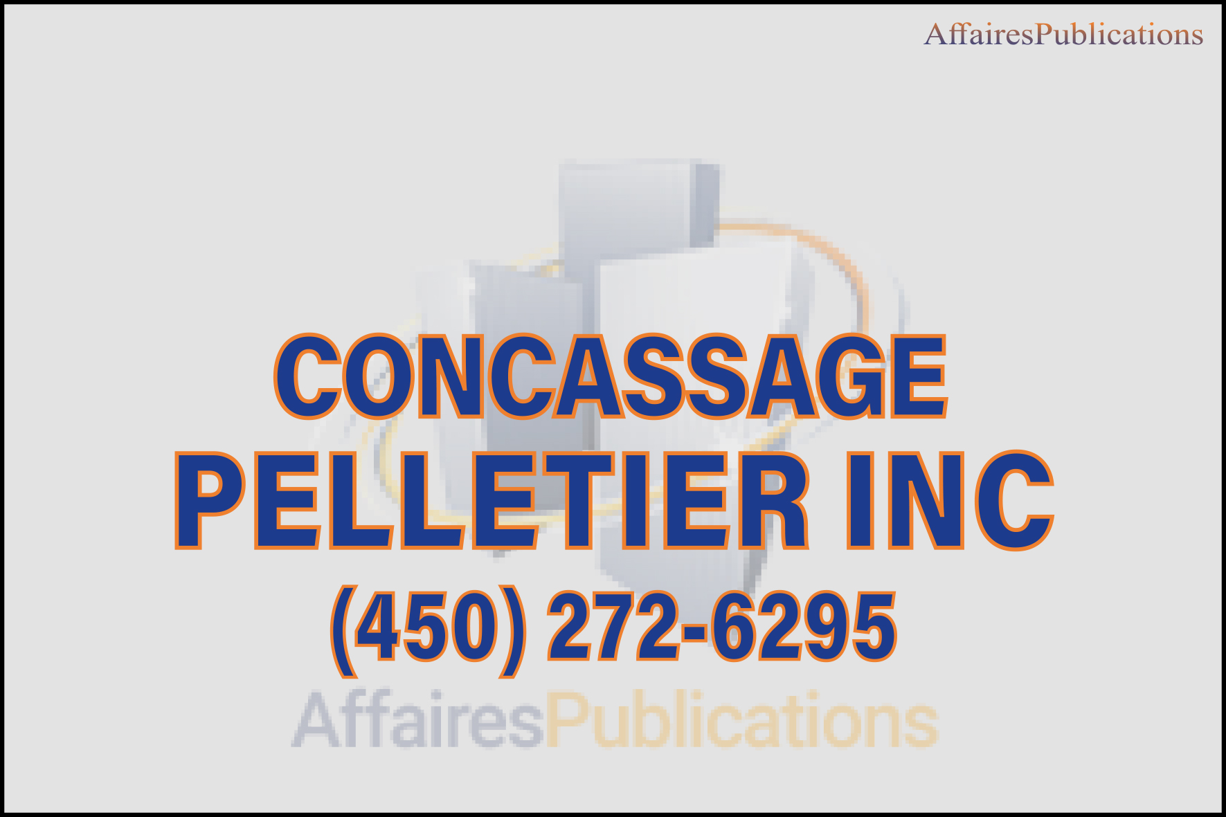 CONCASSAGE PELLETIER INC