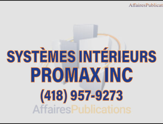 SYSTÈMES INTÉRIEURS PROMAX INC