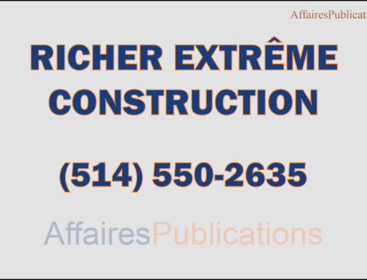 RICHER EXTRÊME CONSTRUCTION
