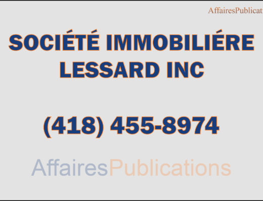 SOCIÉTÉ IMMOBILIÉRE LESSARD INC