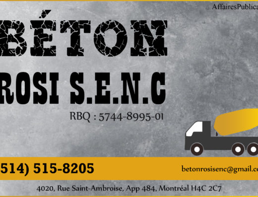 BÉTON ROSI S.E.N.C